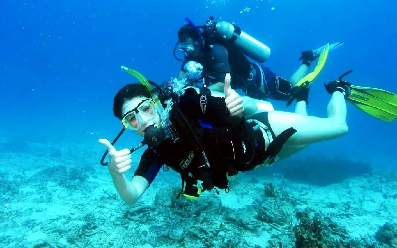 Scuba Diving Underwater Escape