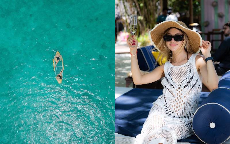 Instagrammable Beach for beauty and relaxation.