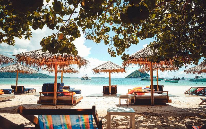 Island Hopping in Phuket for vacation.