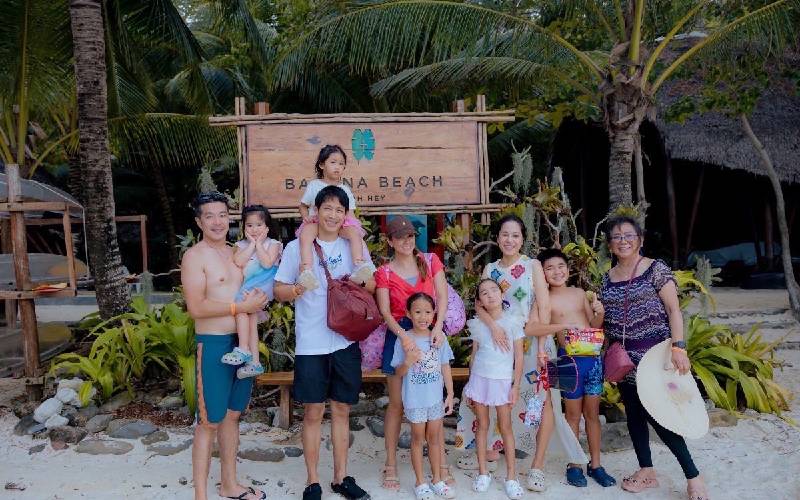 Families and friends can enjoy Koh Hey Island