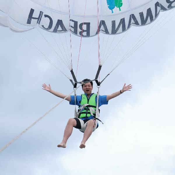 Travel to Banana Beach and enjoy the fun.