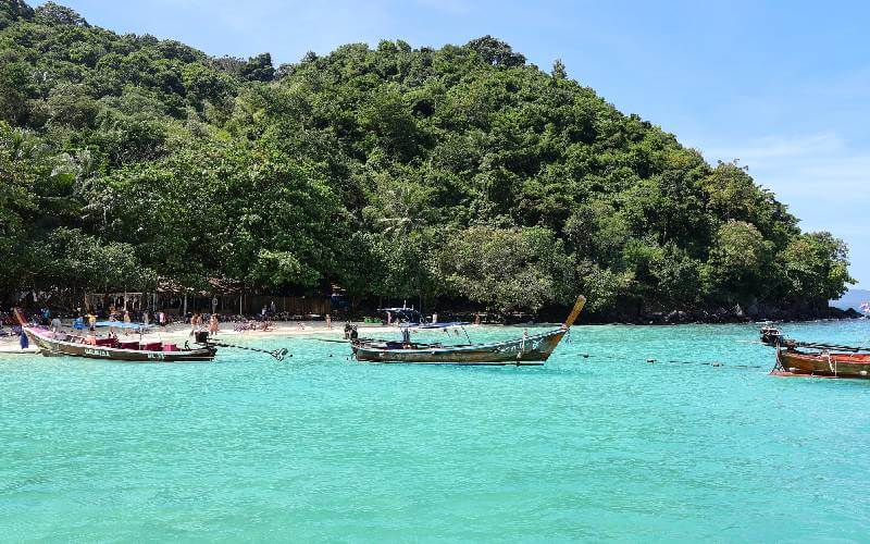 Explore the Island of Koh Hey by Traditional Longtail boats in Phuket.